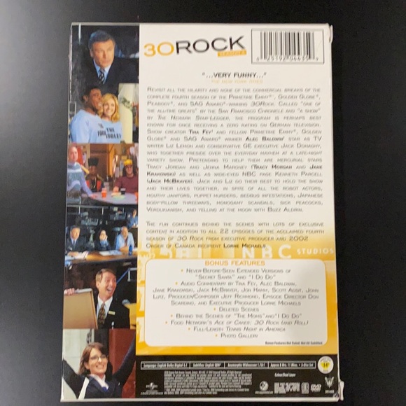 30 Rock - The Complete Fourth Season - Picture 2 of 5